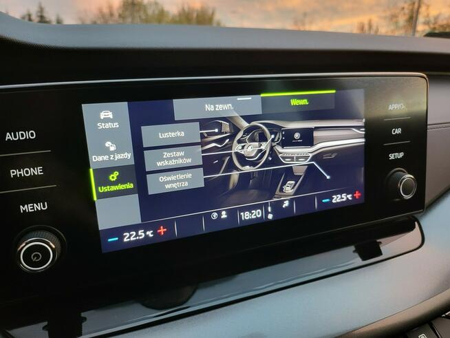 Škoda Octavia 2021Tylko Salon Polska 1Właściciel Bezwypadkowy 2,0 s Białystok - zdjęcie 9