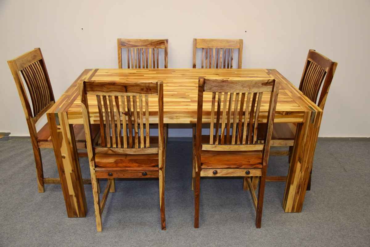 stół i 6 krzeseł - komplet jak nowy Olsztyn - zdjęcie 1