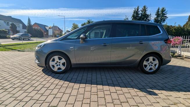 OPEL ZAFIRA C LIFT | 7 MIEJSC | 1.4 TURBO (140 KM) | I REJ. 2018 | Biała - zdjęcie 12