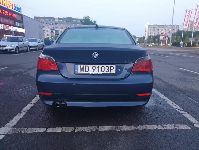 Sprzedam bmw e60 525i 192KM niebieski Bielany - zdjęcie 9