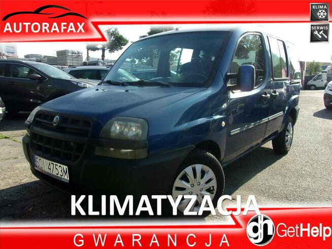 Fiat Doblo Klimatyzacja, ABS, Elektryczne szyby, Dwa kluczyki Cieszyn - zdjęcie 1