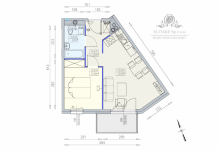 Piękne mieszkanie 2pok. o pow 38,20m2 z balkonem/ Partynice Braterska Wrocław - zdjęcie 7
