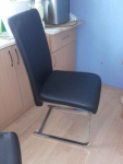 Krzesła czarne bardzo wygodne Bielany - zdjęcie 7