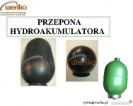 Przepony hydroakumulatora; 1l, 2,5l, 6,3l, 10l, 25l – WERIKO Lubin - zdjęcie 1