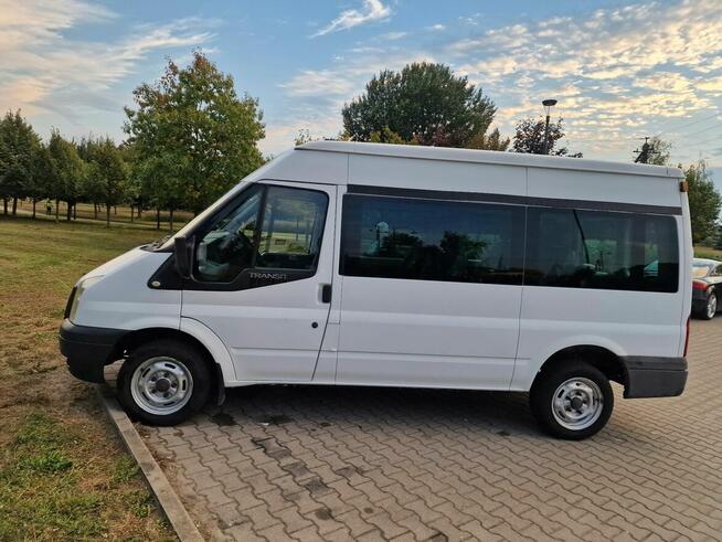 Ford transit mk7 2.4tdi 115km rwd 9 osób osobowy klima Warszawa - zdjęcie 9