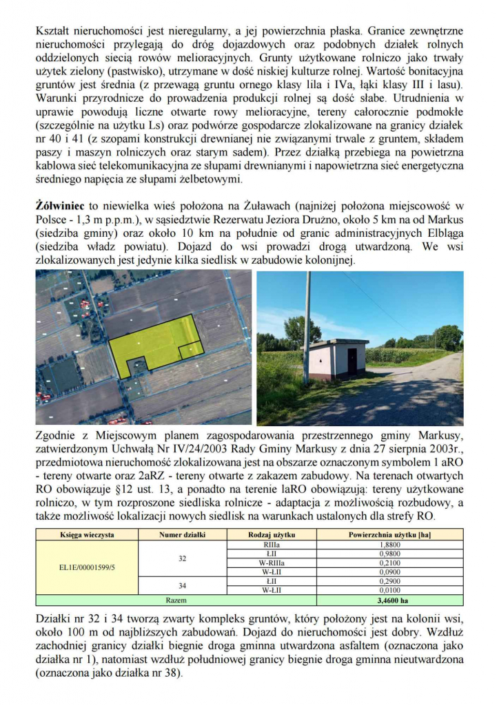 Syndyk sprzeda udziały w grunatach Żurawiec, Żółwiniec, Jurandowo Pisz - zdjęcie 3