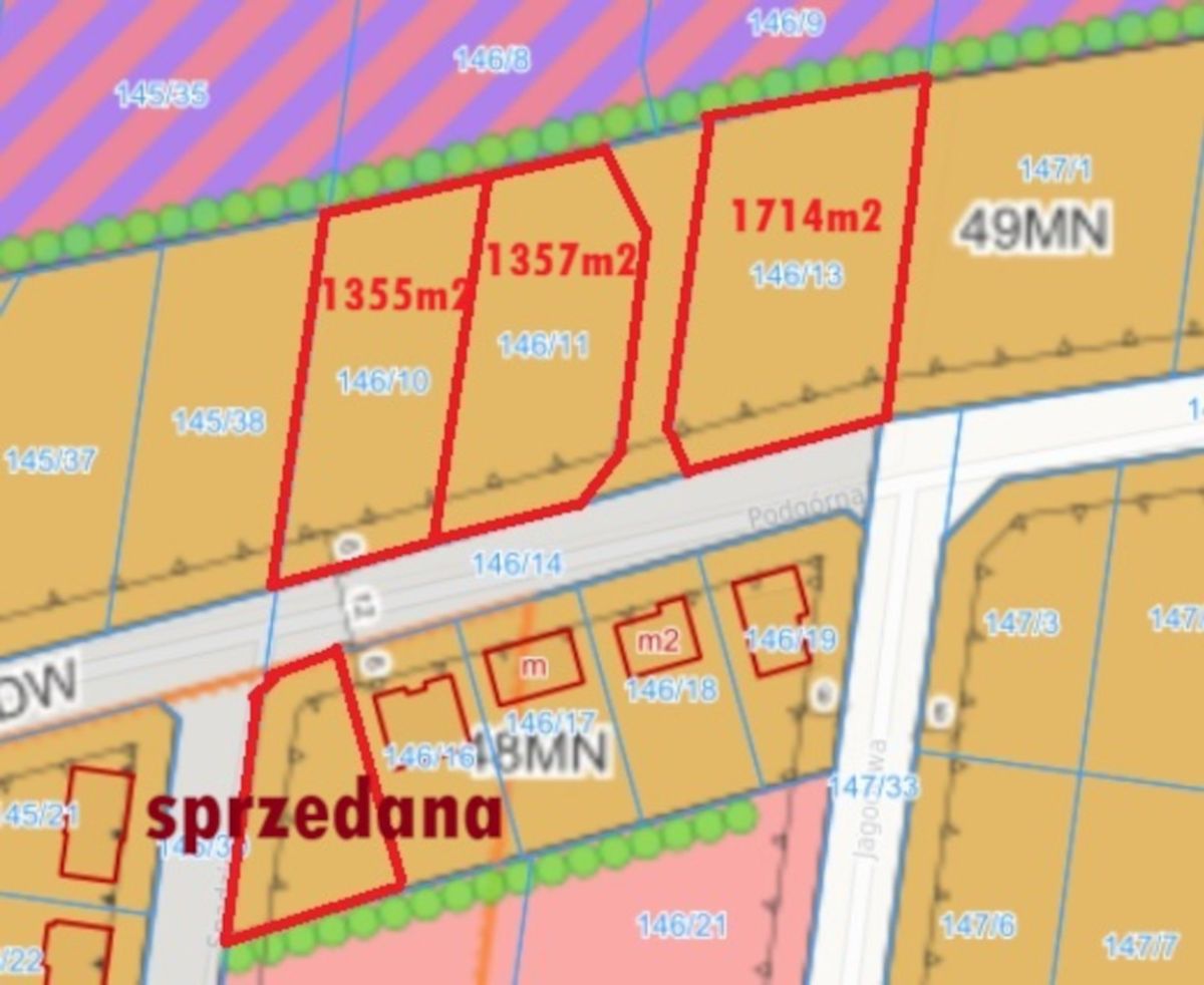 Działki budowlane pod DOM w Biskupicach – MPZP! Biskupice - zdjęcie 4
