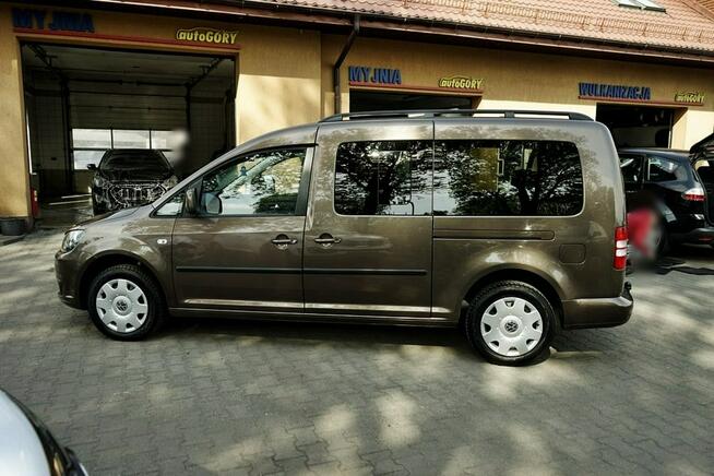 Volkswagen Caddy 1,6TDI Klima, 7 osób, NAVI, 2014r. Płock - zdjęcie 4