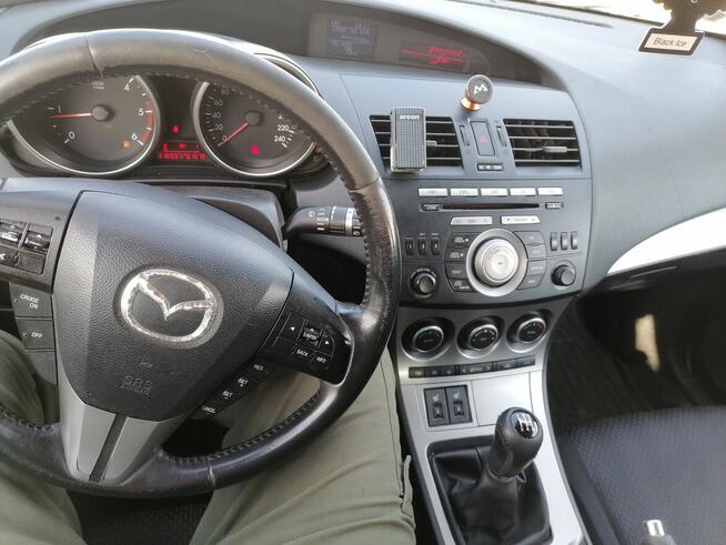 Mazda 3 z 2010r sil 1,6d czrny met Skroniów - zdjęcie 6