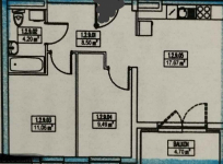 3pok, 51met, Okolice Stabłowickiej BALKON/WINDA/PARKING (Wrocław) Fabryczna - zdjęcie 9