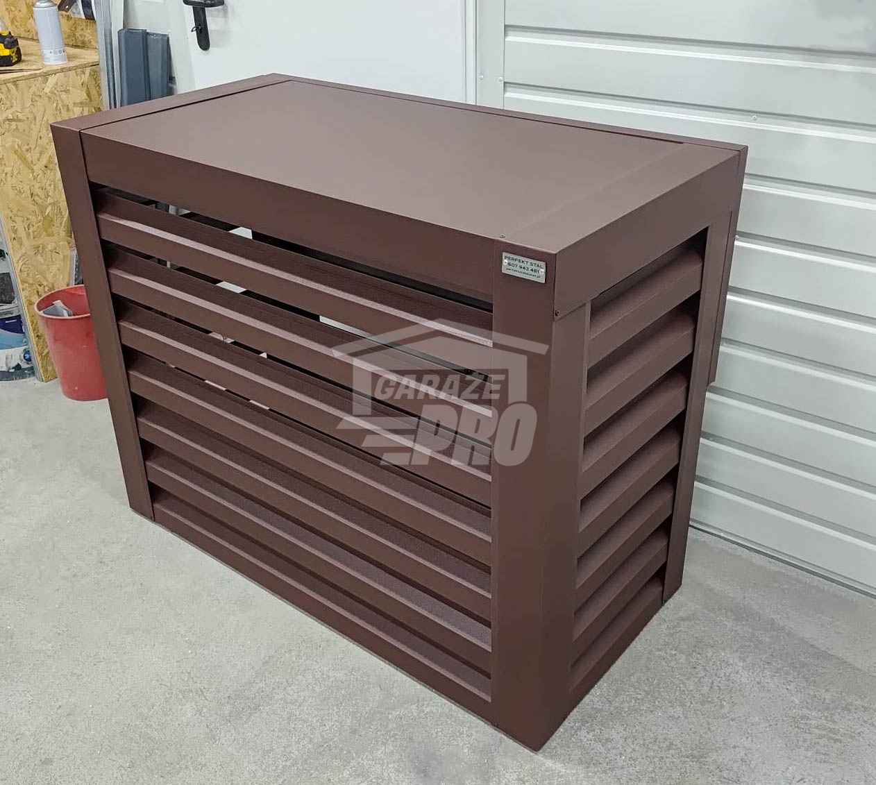 Osłona klimatyzatora - pompy ciepła 90x40x80 cm Zabudowa GP535 Tarnów - zdjęcie 8