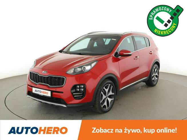 Kia Sportage GT line, skóra, panorama, kamera, navi, aut.klima Warszawa - zdjęcie 1