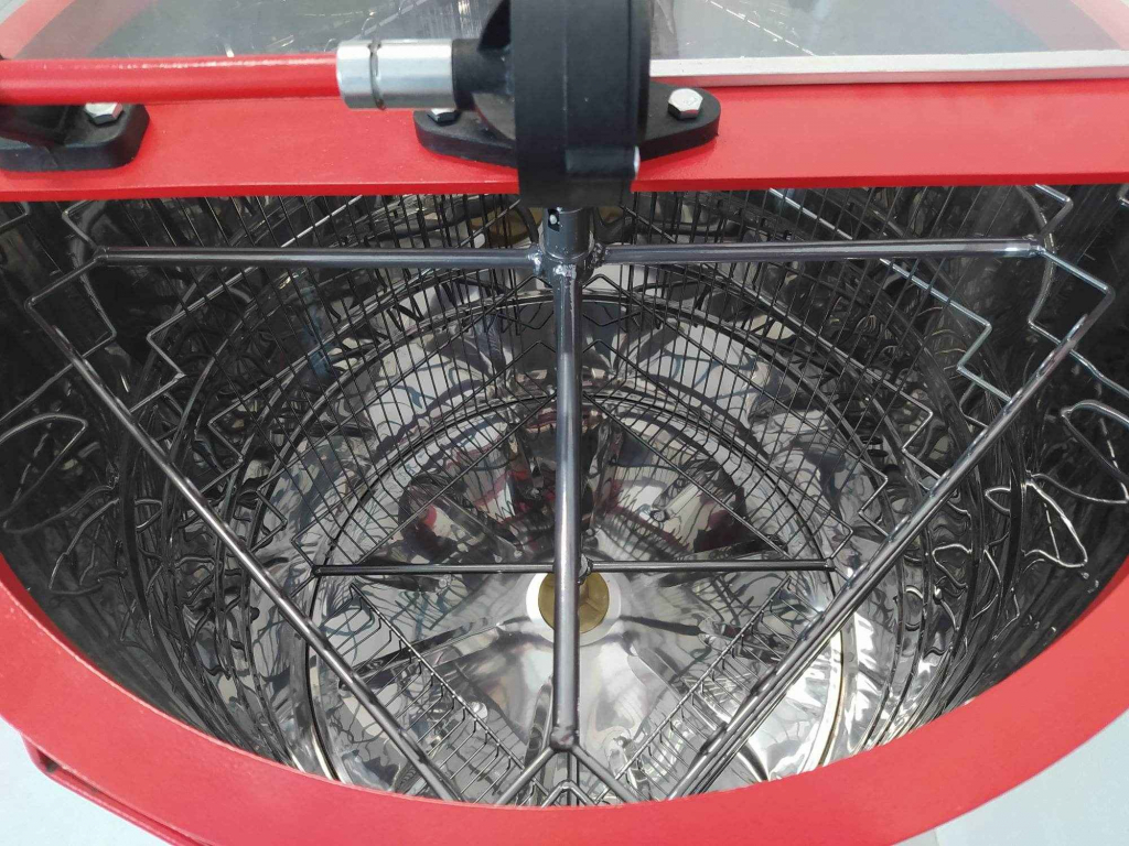 Miodarka ręczna 4 ramkowa Uniwersalna Miodziarka Diagonalna PROMOCJA Jaśliska - zdjęcie 5