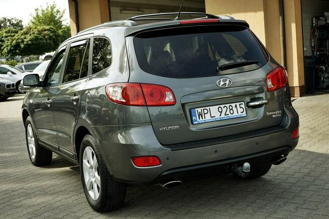 Hyundai Santa Fe 2,2CRDI Klima, skóra, alu R18, 150KM, 2008r. Płock - zdjęcie 4