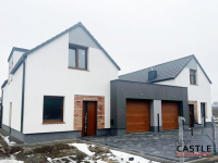 Nowoczesne bliźniaki w stanie deweloperskim