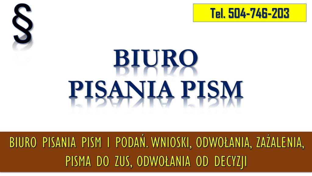 Napisanie pisma o alimenty, tel. 504-746-203, do sądu, pismo, cena. Psie Pole - zdjęcie 4