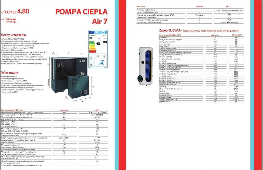 Kompletna pompa ciepła Euros Falenty Nowe - zdjęcie 5