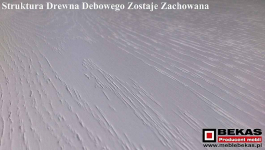Biała Stylowa Duża komoda 180 (2S-4D) Dąb Prowansalski BEKAS Producent Toruń - zdjęcie 4