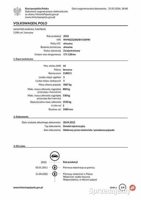 Volkswagen - Polo V - 1.2 - 5d Koło - zdjęcie 10