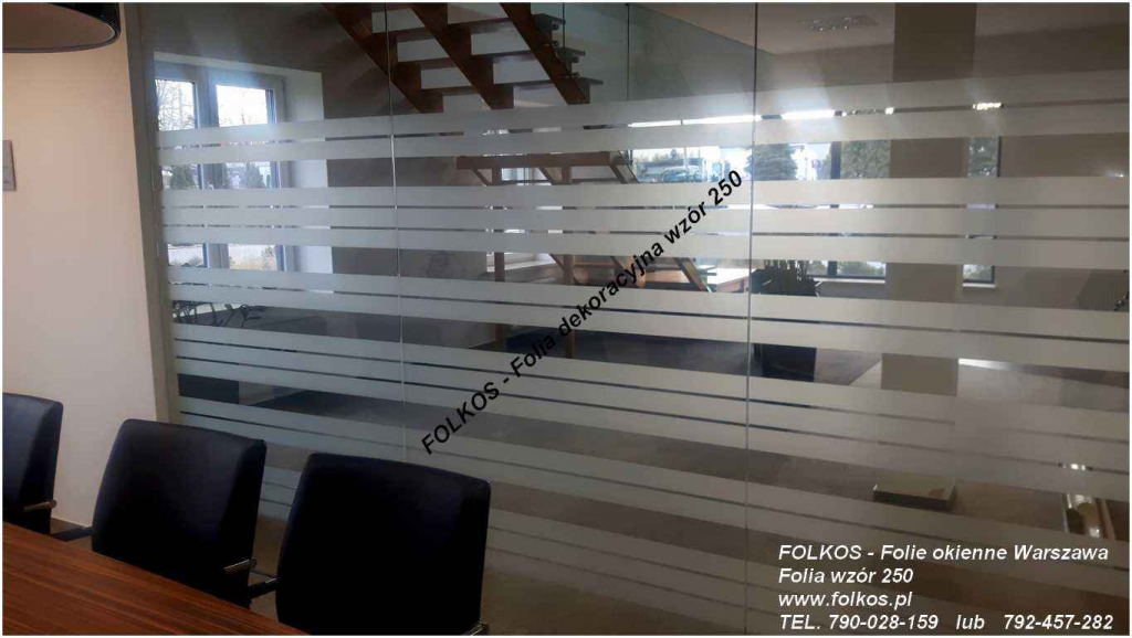 Folie okienne Warszawa Mokotów -OKlejanie szyb folią -folie do dekorac Mokotów - zdjęcie 10