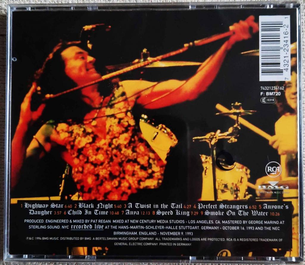 Sprzedam Koncertowy Album CD Deep Purple Come Hell or High Water Stare Miasto - zdjęcie 2