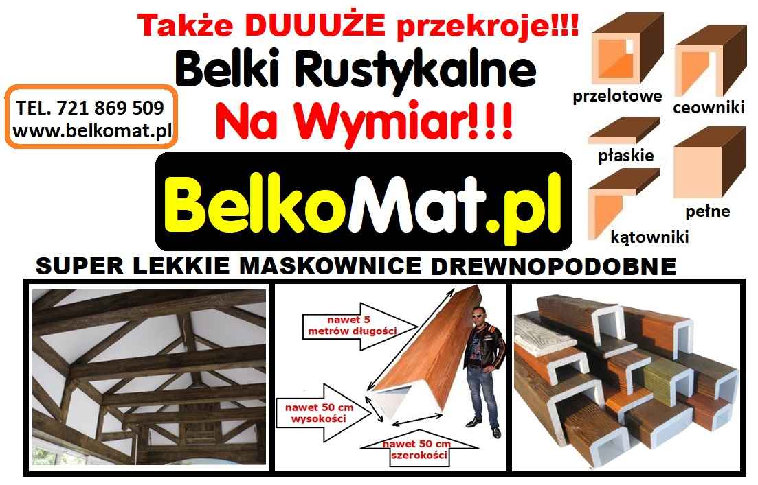 BelkoMat belki rustyklane Na wymiar imitacja drewna 3d Rembertów - zdjęcie 3