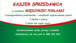 Praca w markecie, Dino Polska S.A., MIĘDZYRZEC PODLASKI Międzyrzec Podlaski - zdjęcie 1