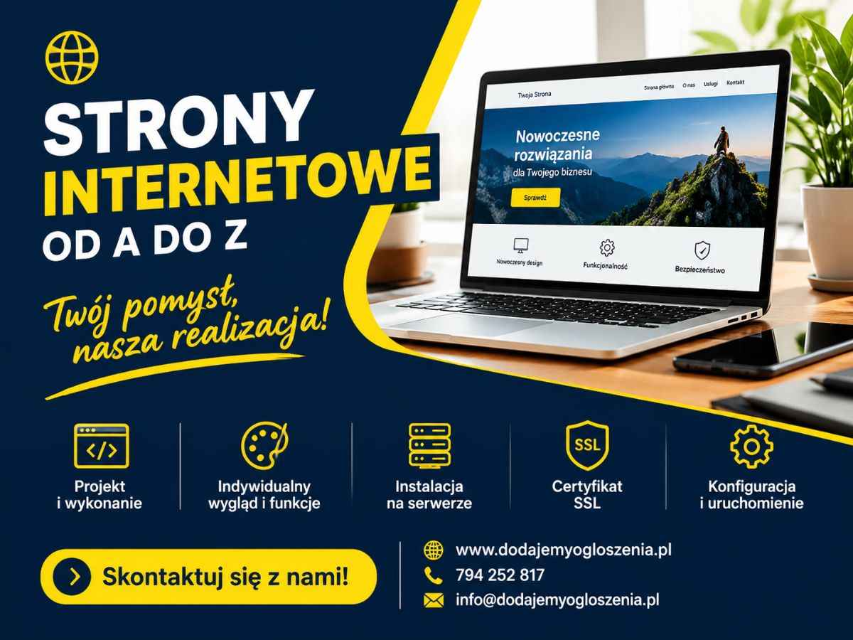 Strony internetowe na zamówienie - od pomysłu do realizacji Fabryczna - zdjęcie 1