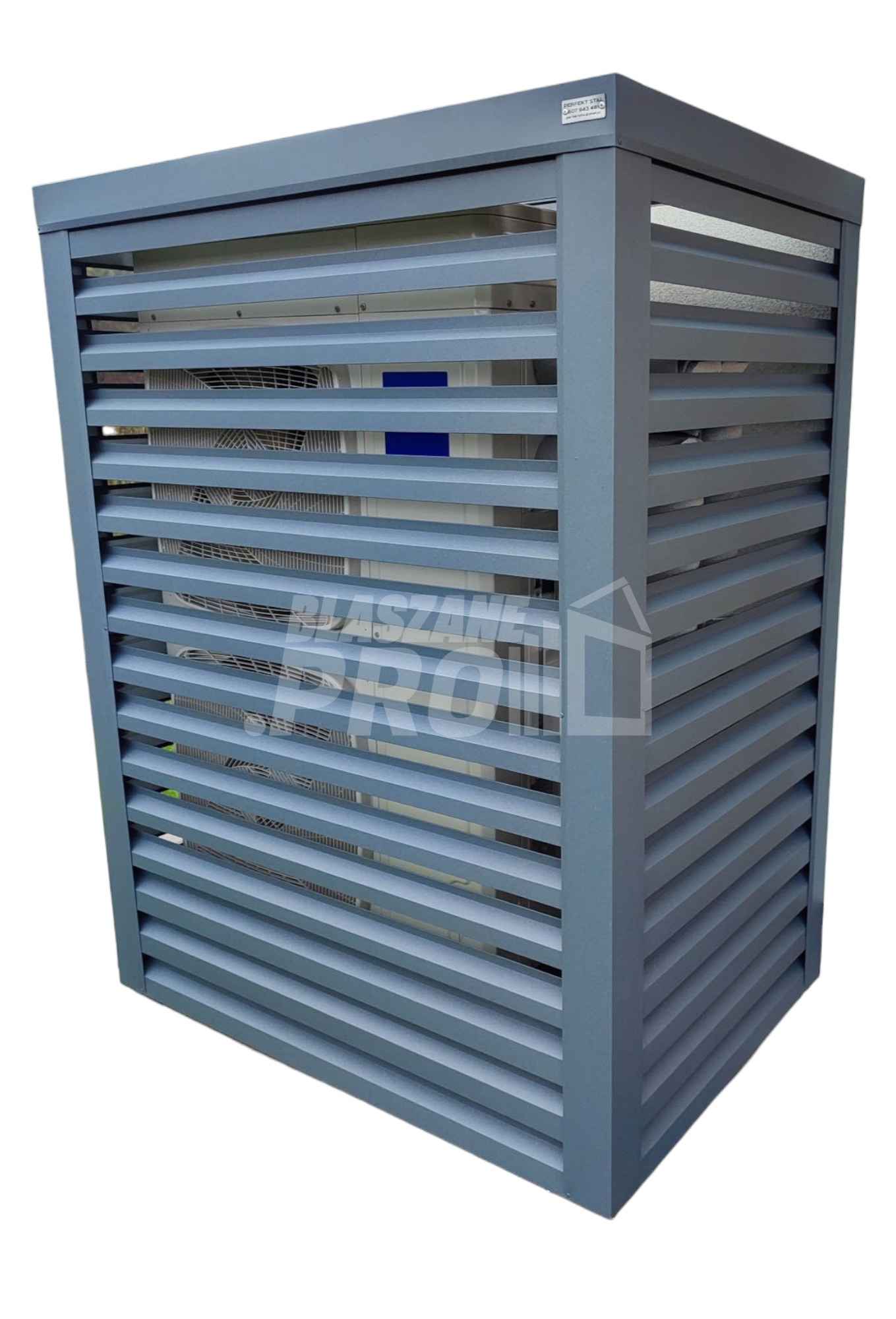 Osłona pompy ciepła 90x70x190 cm  antracyt GP327 Żary - zdjęcie 1