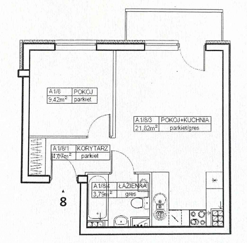 2pok, 39met, okolice Gagarina BALKON/MP/2011 (Wrocław) Fabryczna - zdjęcie 12