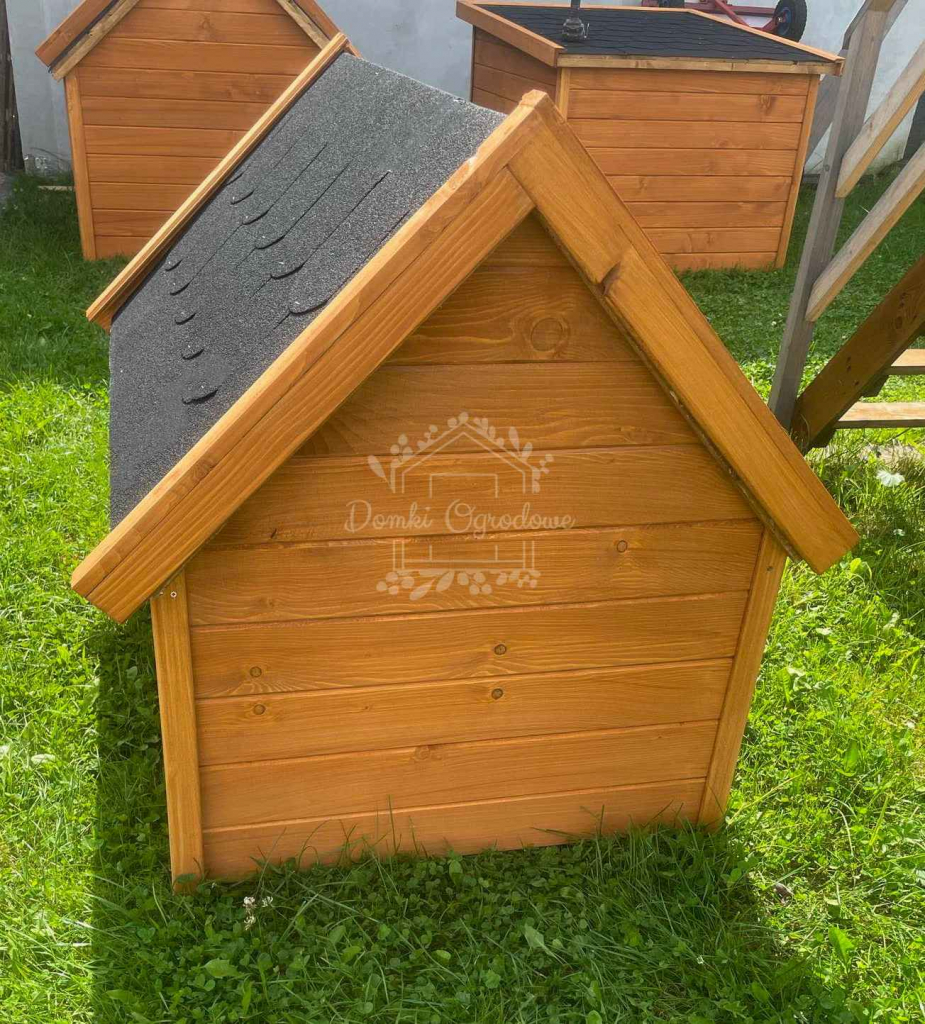 Buda dla psa Rozmiar "XL" - Pinia - Dach dwuspadowy ID835 Pabianice - zdjęcie 5