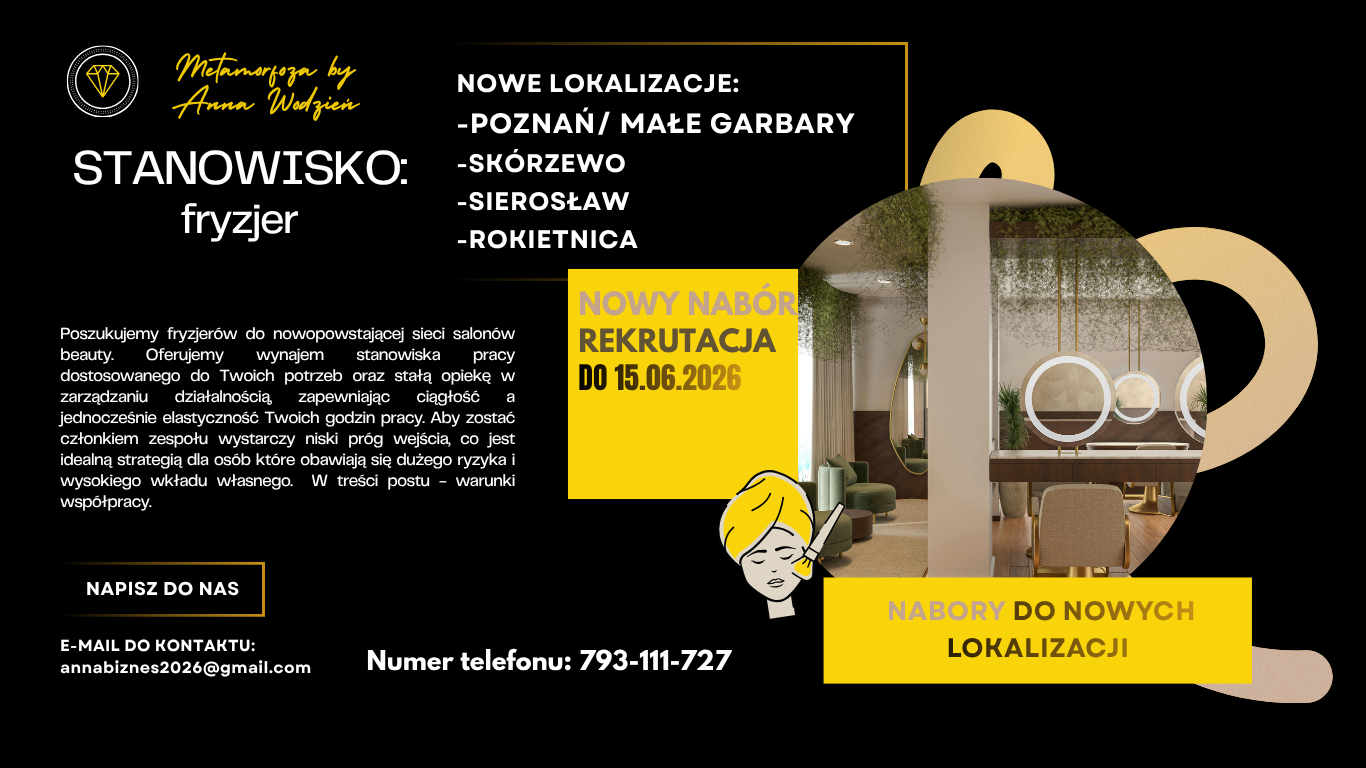 Fryzjer w salonie Beauty Stare Miasto - zdjęcie 1
