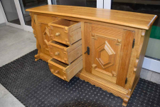 komoda z drewna dębowego - jak nowa Olsztyn - zdjęcie 4