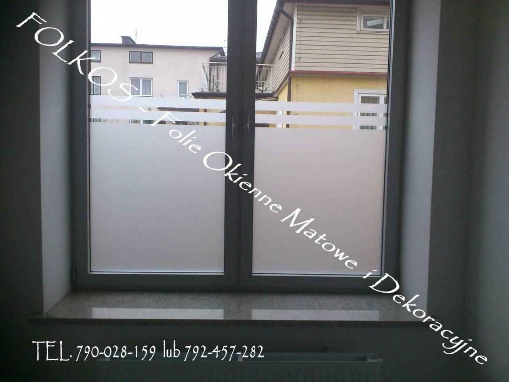 Folie dekoracyjne gradientowe Odkryta oklejanie szyb -sprzedaż folii Białołęka - zdjęcie 11