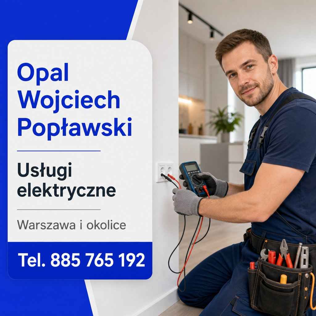 Opal - elektryk dla nowych budynków i starszych instalacji w Warszawie Bemowo - zdjęcie 1