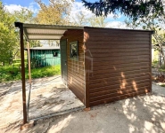 Schowek - domek ogrodowy 2,5x2 m + wiata 1,5 m drzwi okno dach ID1220 Sopot - zdjęcie 4