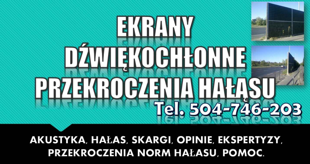Ekrany dźwiękochłonne, pomoc, t 504-746-203. Opinia, ekspertyza, cena Psie Pole - zdjęcie 3