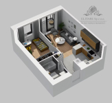 Mieszkanie 2pok, 35,63m2 z balkonem, ogrz.miejskie, Krzyki, Wrocław Krzyki - zdjęcie 8