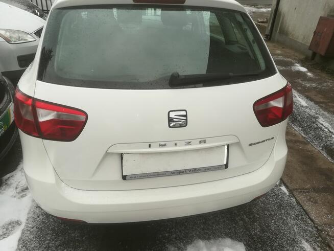 SEAT IBIZA 1,2TDi 2014r KOMBI KLIMA ALU NAVI 4L/ON/100KM Bydgoszcz - zdjęcie 4