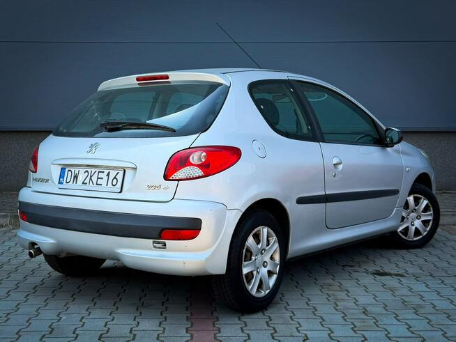 Peugeot 206+ 1.1 8V 60KM Klimatyzacja Niski przebieg Wrocław - zdjęcie 6