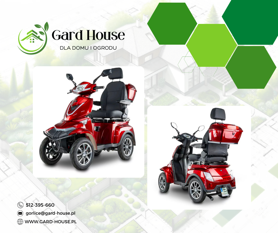 Czterokołowy skuter inwalidzki elektryczny Bemowo - zdjęcie 1