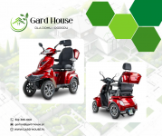 Czterokołowy skuter inwalidzki elektryczny