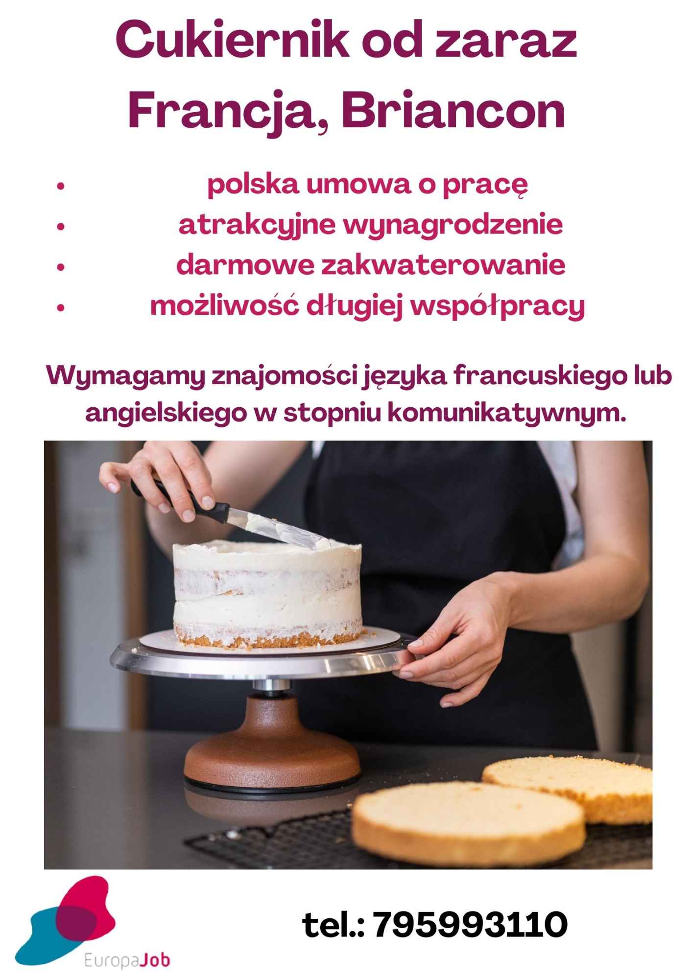 Cukiernik - Francja od zaraz Śródmieście - zdjęcie 1