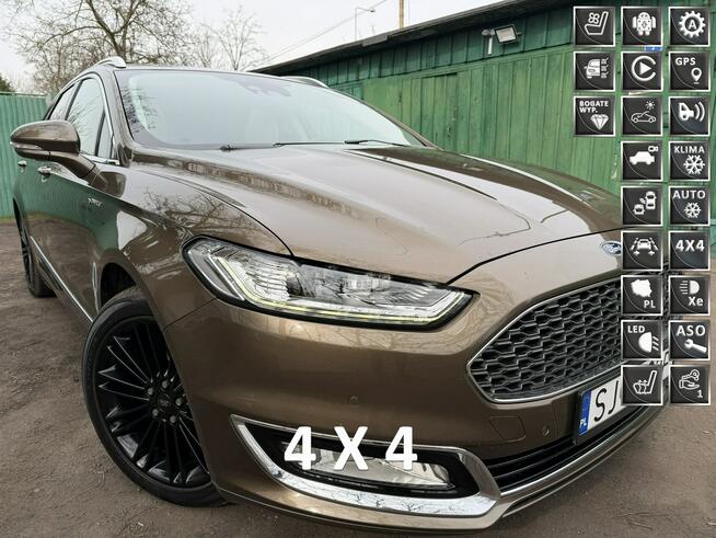 Ford Mondeo SW Vignale * AWD 4x4 * Oryginalny lakier Jaworzno - zdjęcie 1