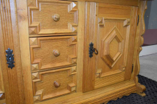 komoda z drewna dębowego - jak nowa Olsztyn - zdjęcie 6