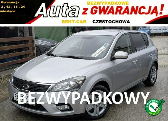Kia Cee'd 1.6D*90PS*OPŁACONY*Bezwypadkowy Klimatronik*Serwis* Częstochowa - zdjęcie 1