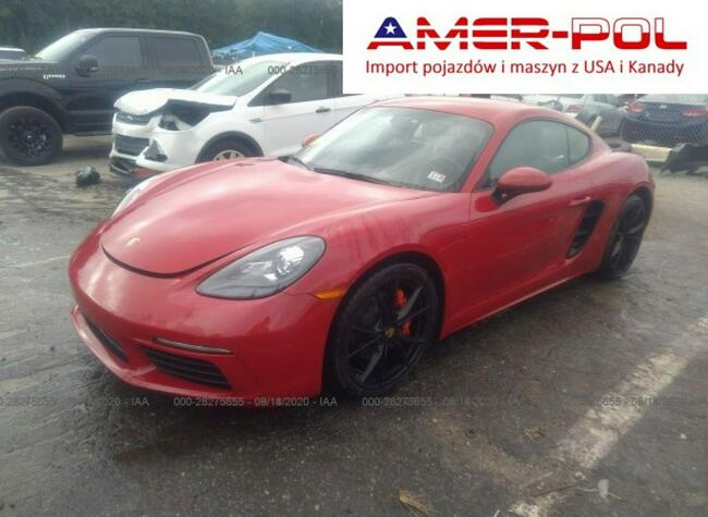 Porsche Cayman 718, 2018, 2.0L, po kradzieży Warszawa - zdjęcie 1