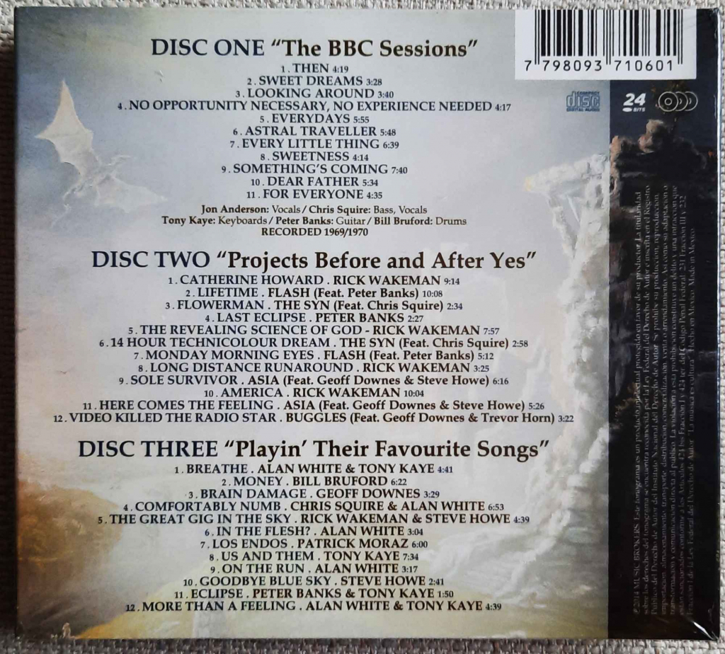 Polecam Zestaw 3X CD Zespołu- YES -A Jorney Through the Inner World Katowice - zdjęcie 2