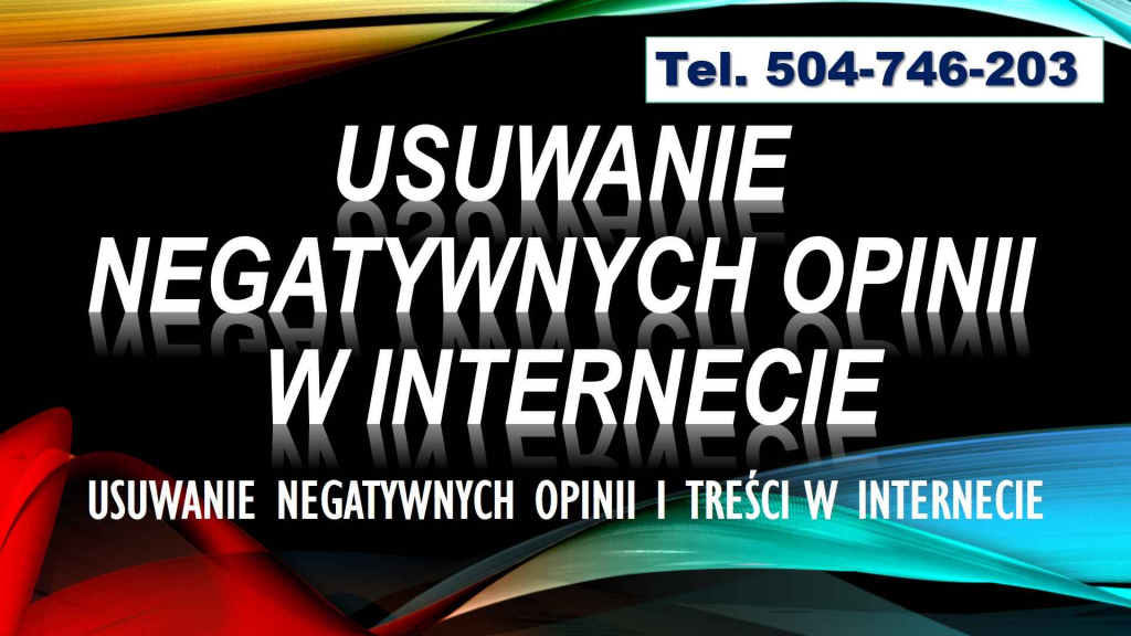 Usunięcie negatywnej opinii, cena tel. 504-746-203, komentarzy, treści Psie Pole - zdjęcie 4