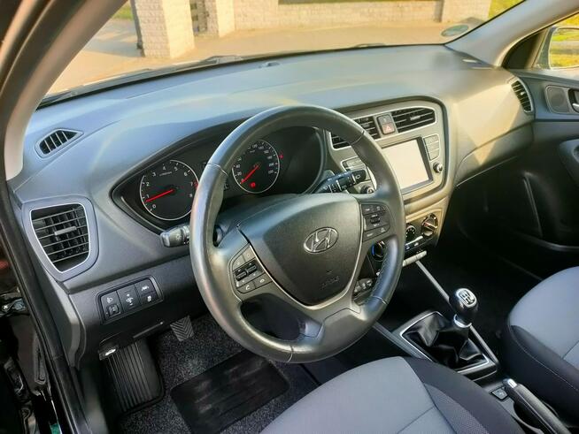 Hyundai i20 1.2 Benzyna Klimatyzacja Kamera Grzane Fotele i Kierownica Burzenin - zdjęcie 10